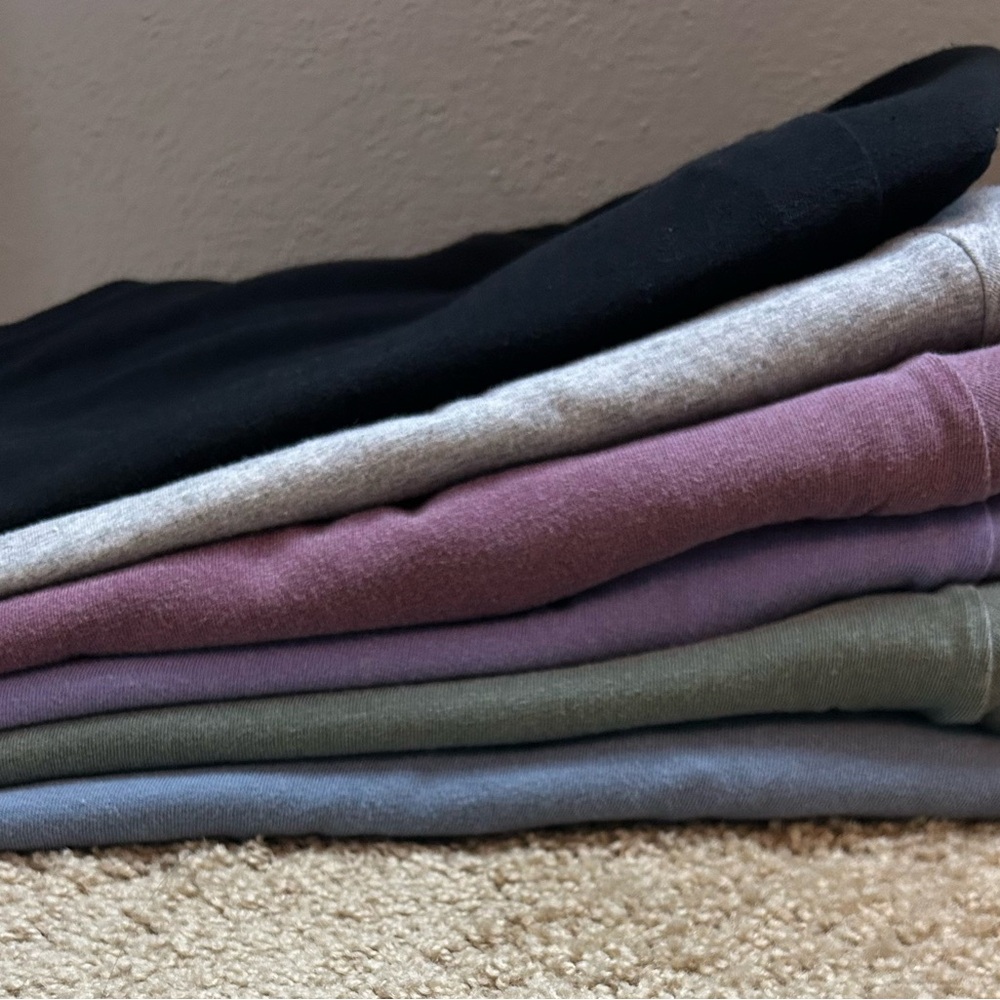 Lot of 6 blank T-Shirts